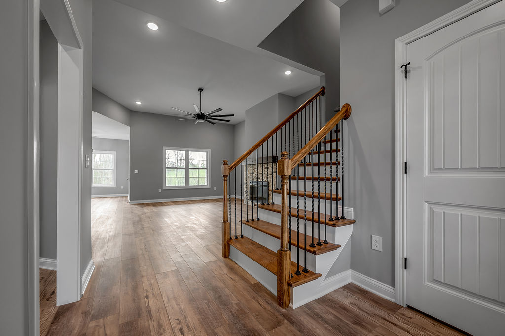 Foyer and staircase